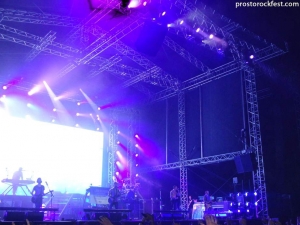 Фото группы Linkin Park на ПРОСТОРО РОК 2012