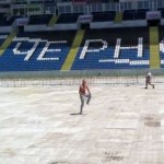 Linkin Park soundcheck и он перед PROSTO ROCK 2012