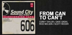 Дэйв Грол и Кори Тейлор в премьере песни "From Can To Can't" (слушать online)